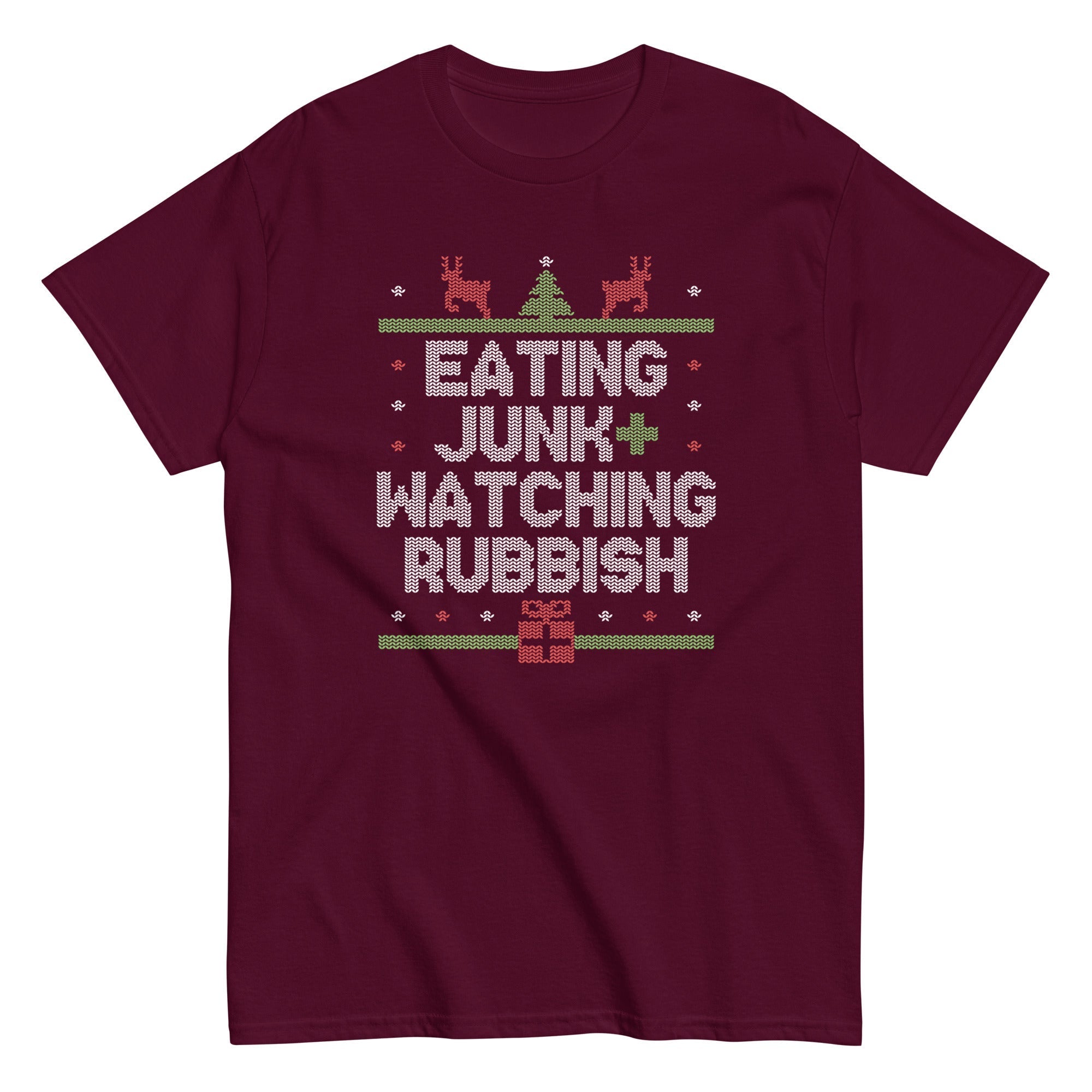 Eating Junk And Watching Rubbish Men's Classic Tee