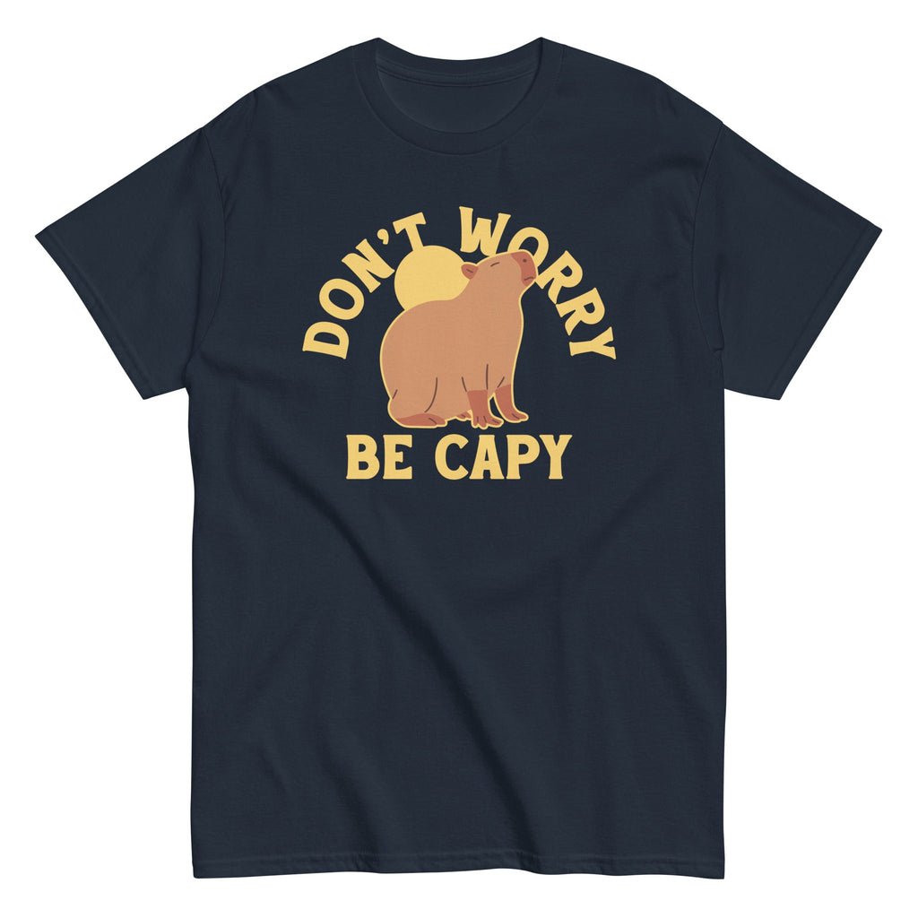 Don't Worry Be Capy Men's Classic Tee