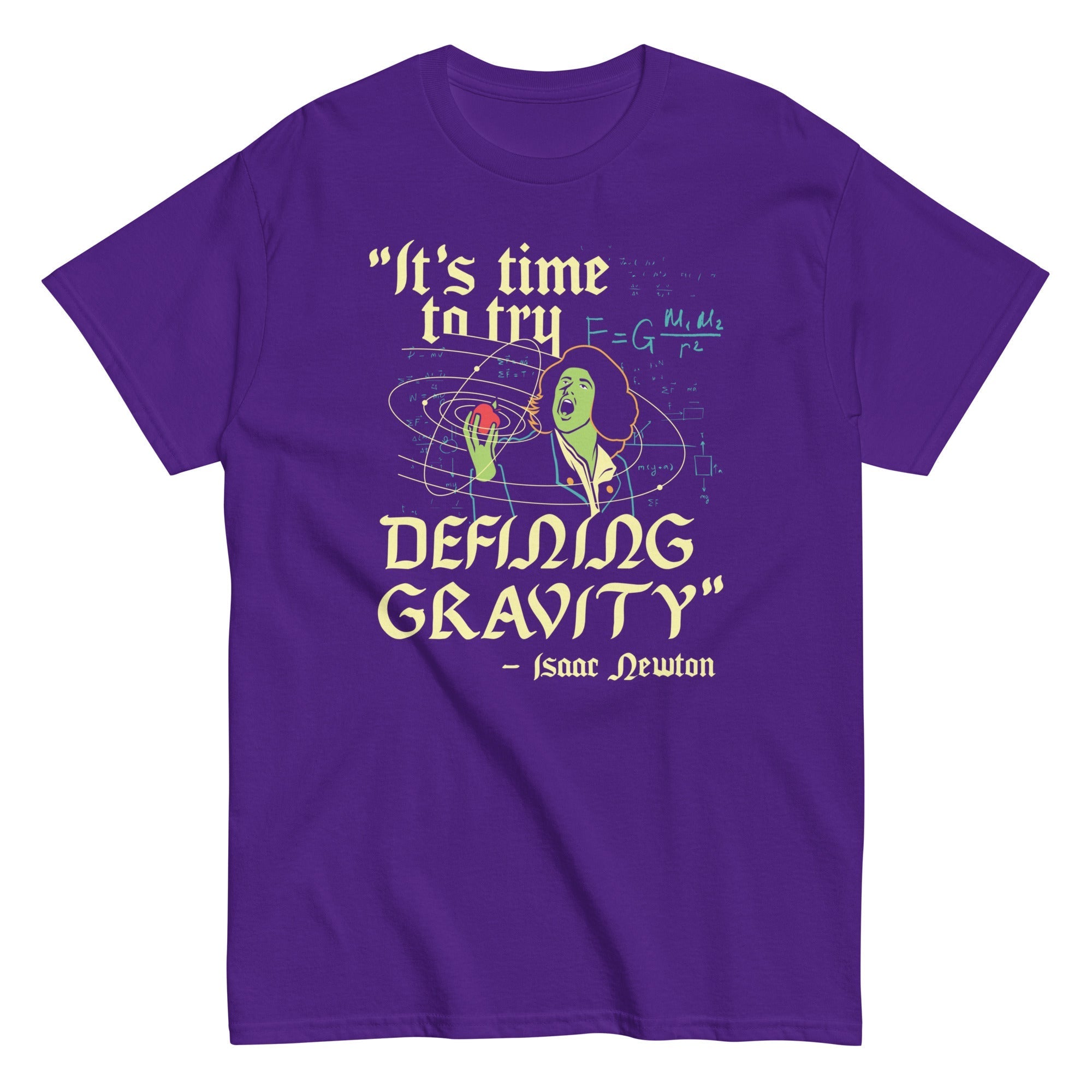 It's Time To Try Defining Gravity Men's Classic Tee