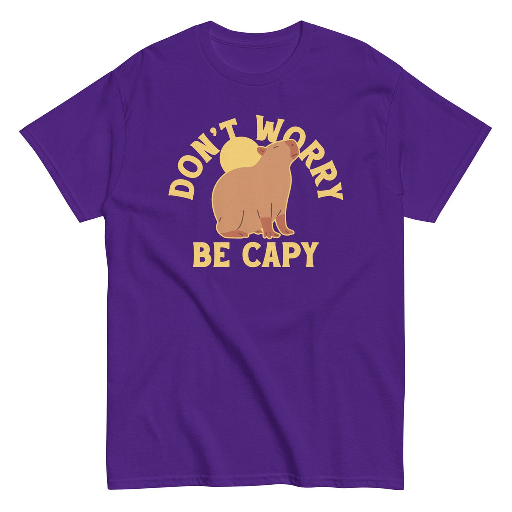 Don't Worry Be Capy Men's Classic Tee