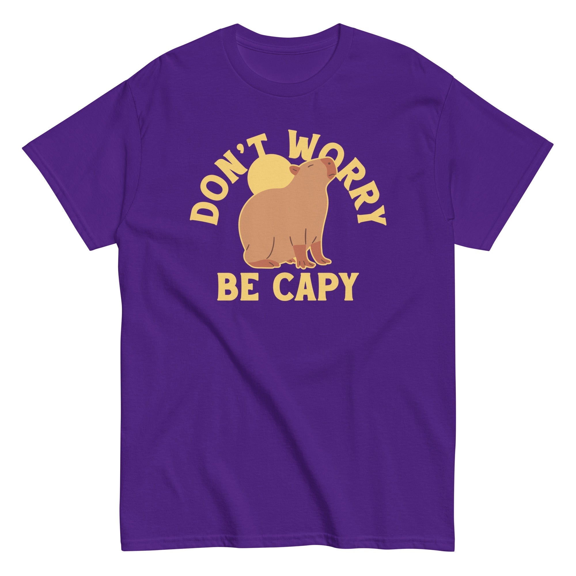Don't Worry Be Capy Men's Classic Tee