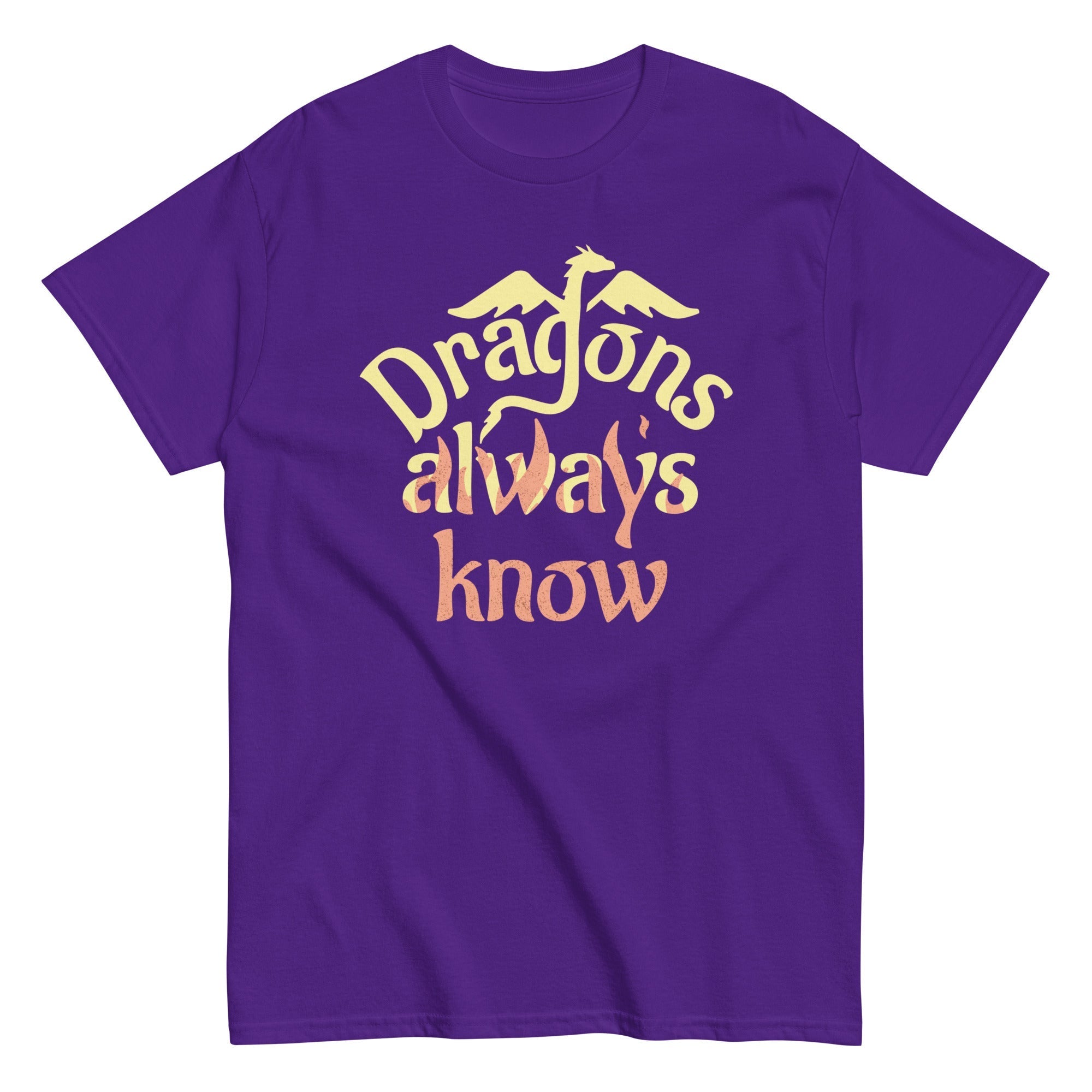 Dragons Always Know Men's Classic Tee