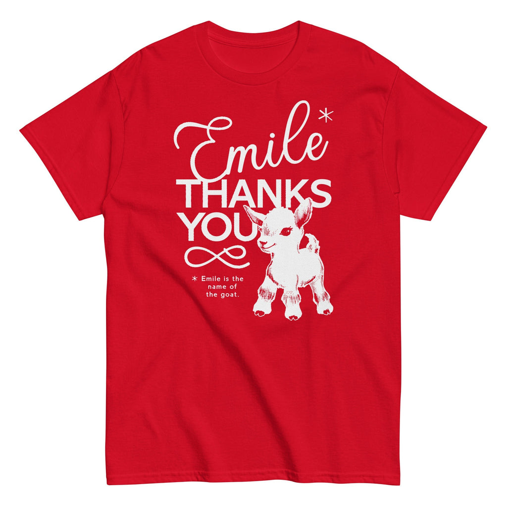 Emile Thanks You Men's Classic Tee