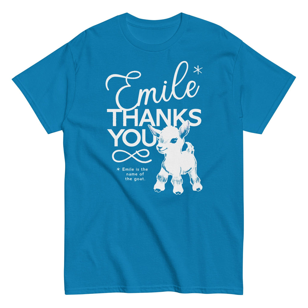 Emile Thanks You Men's Classic Tee