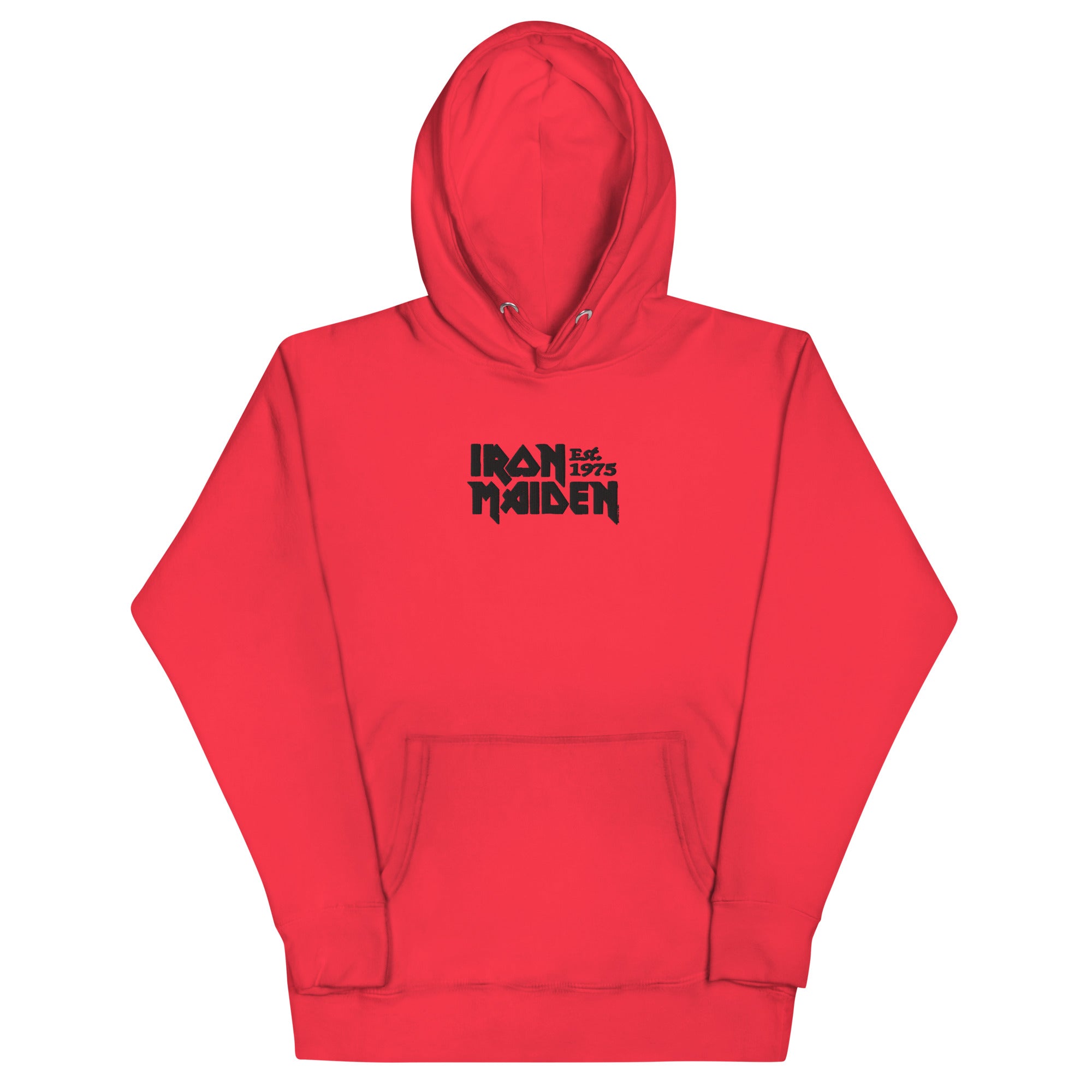 Iron Maiden Vintage 1975 HD Embroidered Hoodie