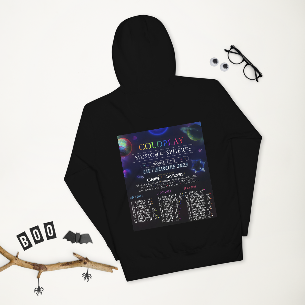 Coldplay Tour 2023 Hoodie