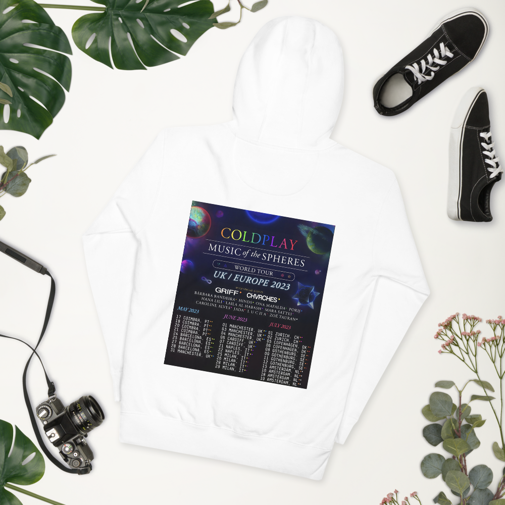 Coldplay Tour 2023 Hoodie