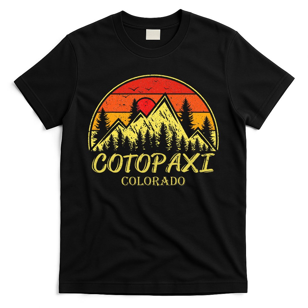 Vintage Cotopaxi Colorado Co Mountains Hike Hiking Souvenir T-Shirt