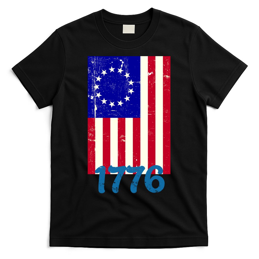 Vintage Betsy Ross American Flag T-Shirt