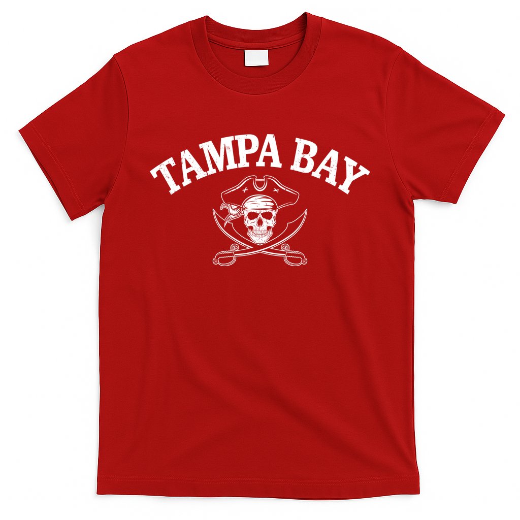 Vintage Tampa Bay Football Pirates Fan T-Shirt