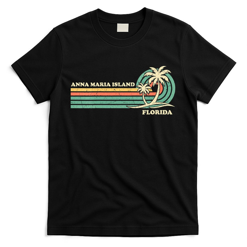 Vintage Retro Summer Vacation Florida Anna Maria Island T-Shirt