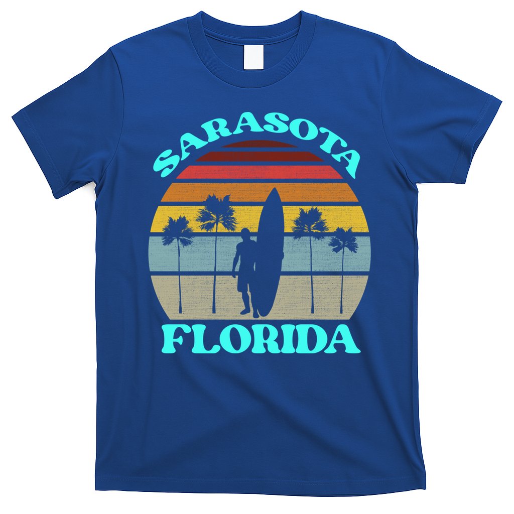 Vintage Sarasota Florida Summer Travel 80s Beach Souvenirs Gift T-Shirt