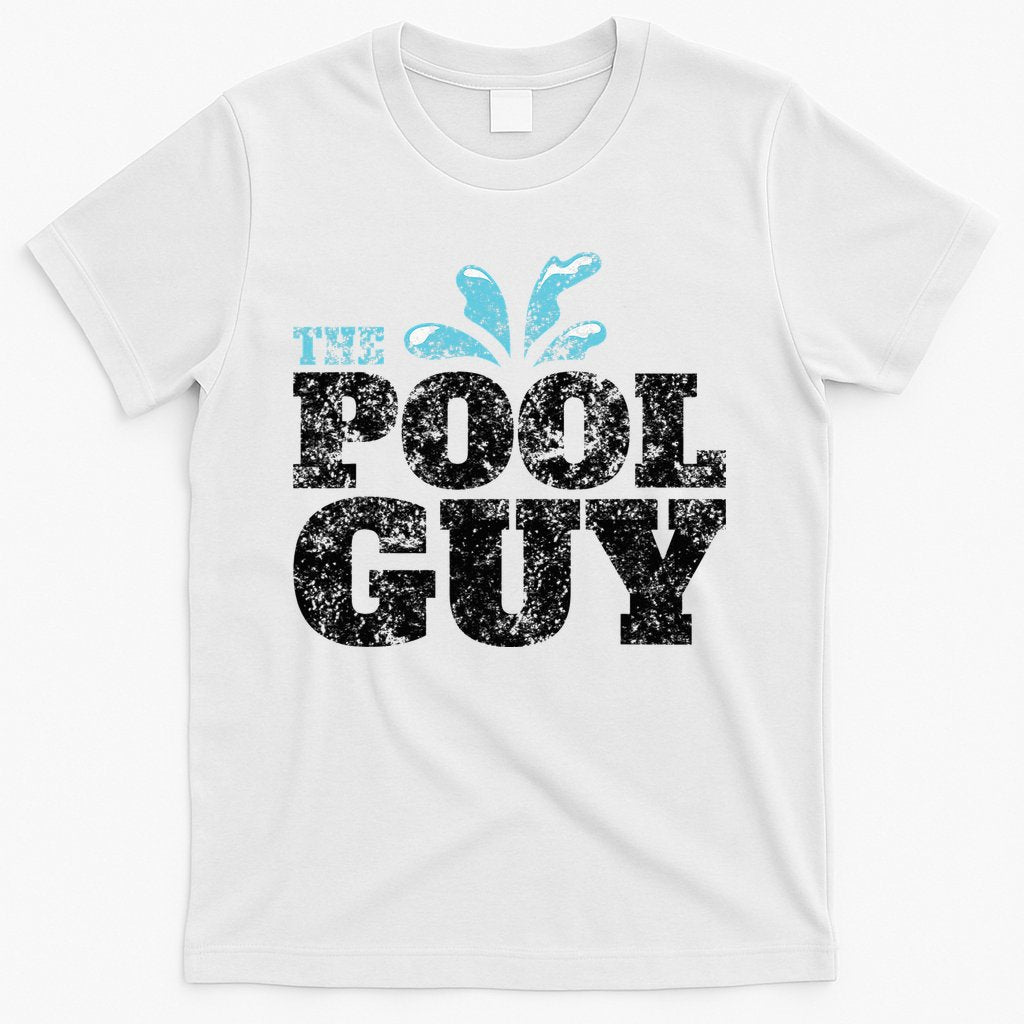 Vintage The Pool Guy Funny Swimming T-Shirt