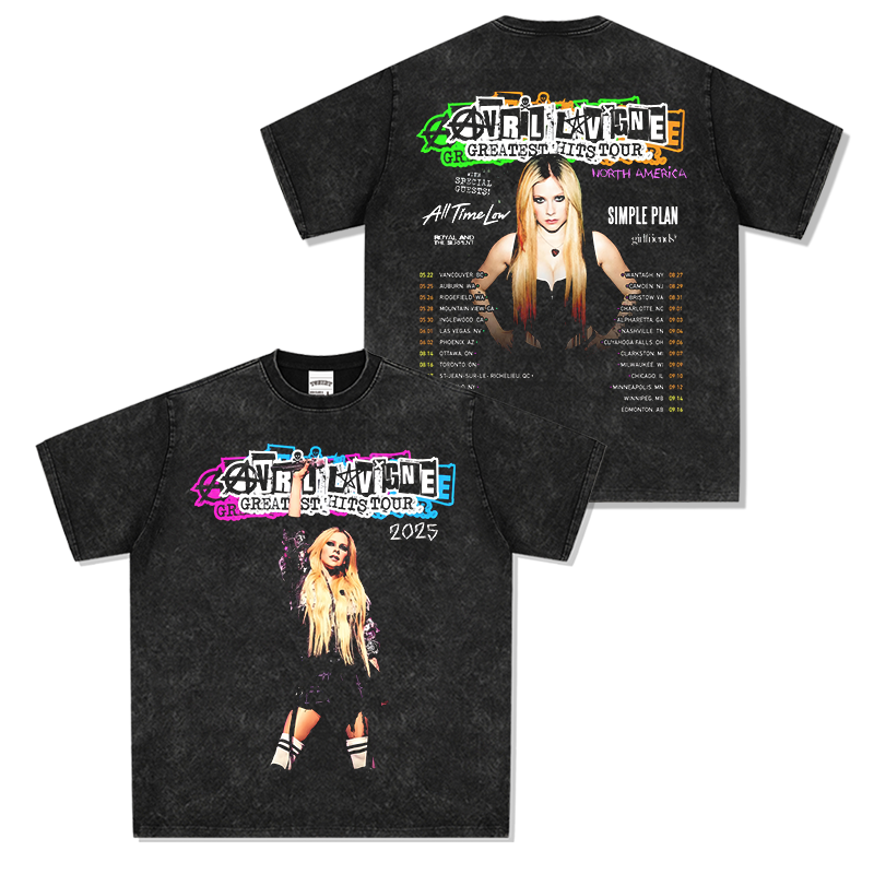 Avril Lavigne "Greatest Hits Tour 2025" Tee