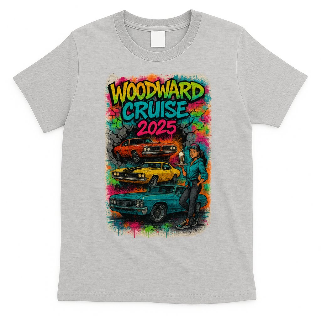 Woodward 2025 Graffiti Style T-Shirt