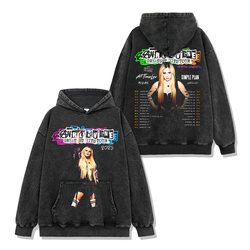 Avril Lavigne "Greatest Hits Tour 2025" Hoodie