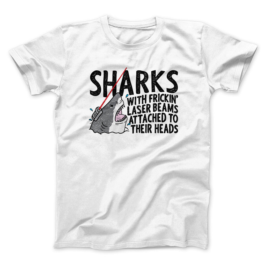 Sharks With Frickinâ€™ Laser Beams Funny Movie Men/Unisex T-Shirt