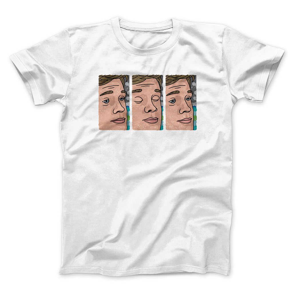 Blinking Guy Meme Funny Men/Unisex T-Shirt