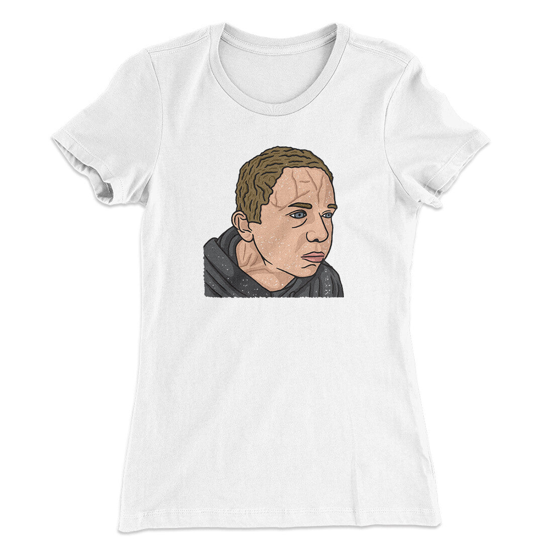 Bulging Forehead Vein Guy Meme Funny Women's T-Shirt