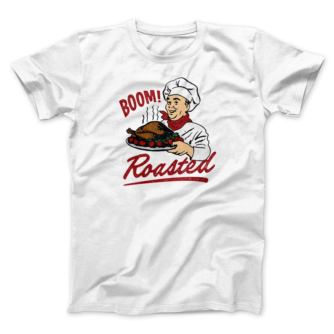 Boom Roasted Funny Thanksgiving Men/Unisex T-Shirt