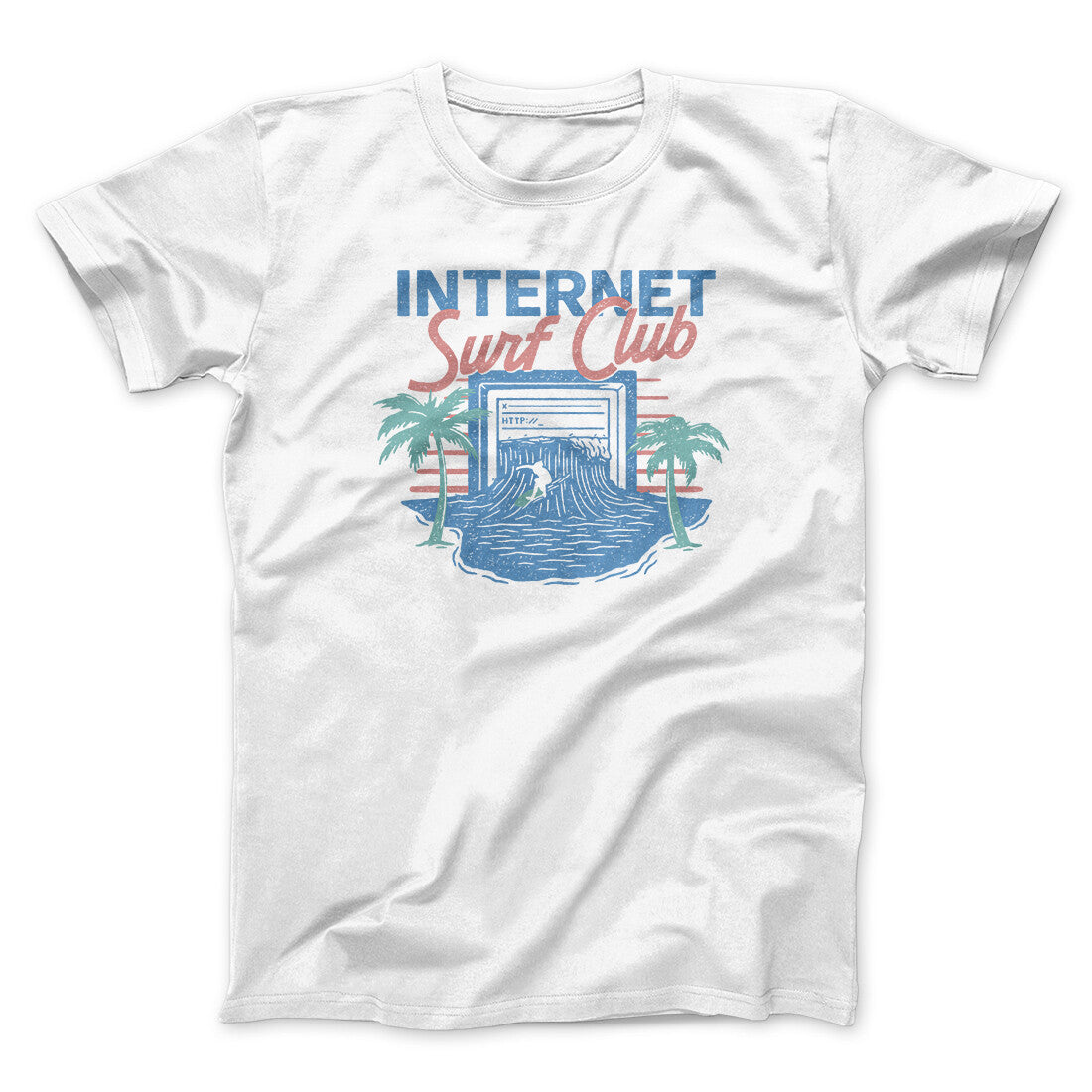 Internet Surf Club Funny Men/Unisex T-Shirt