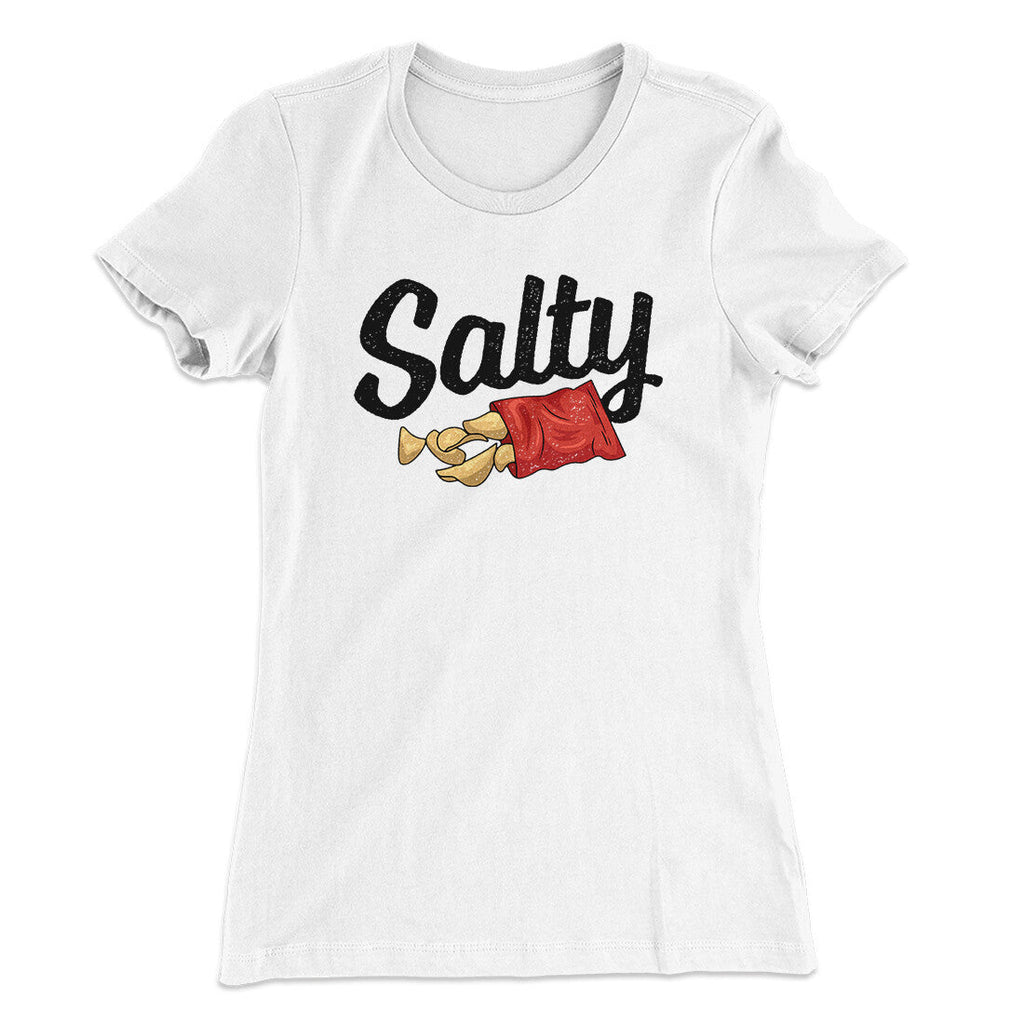 Salty Chips Funny Women's T-Shirt