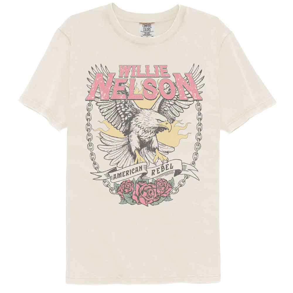 Willie Nelson Eagle American Rebel Comfort Colors T-Shirt