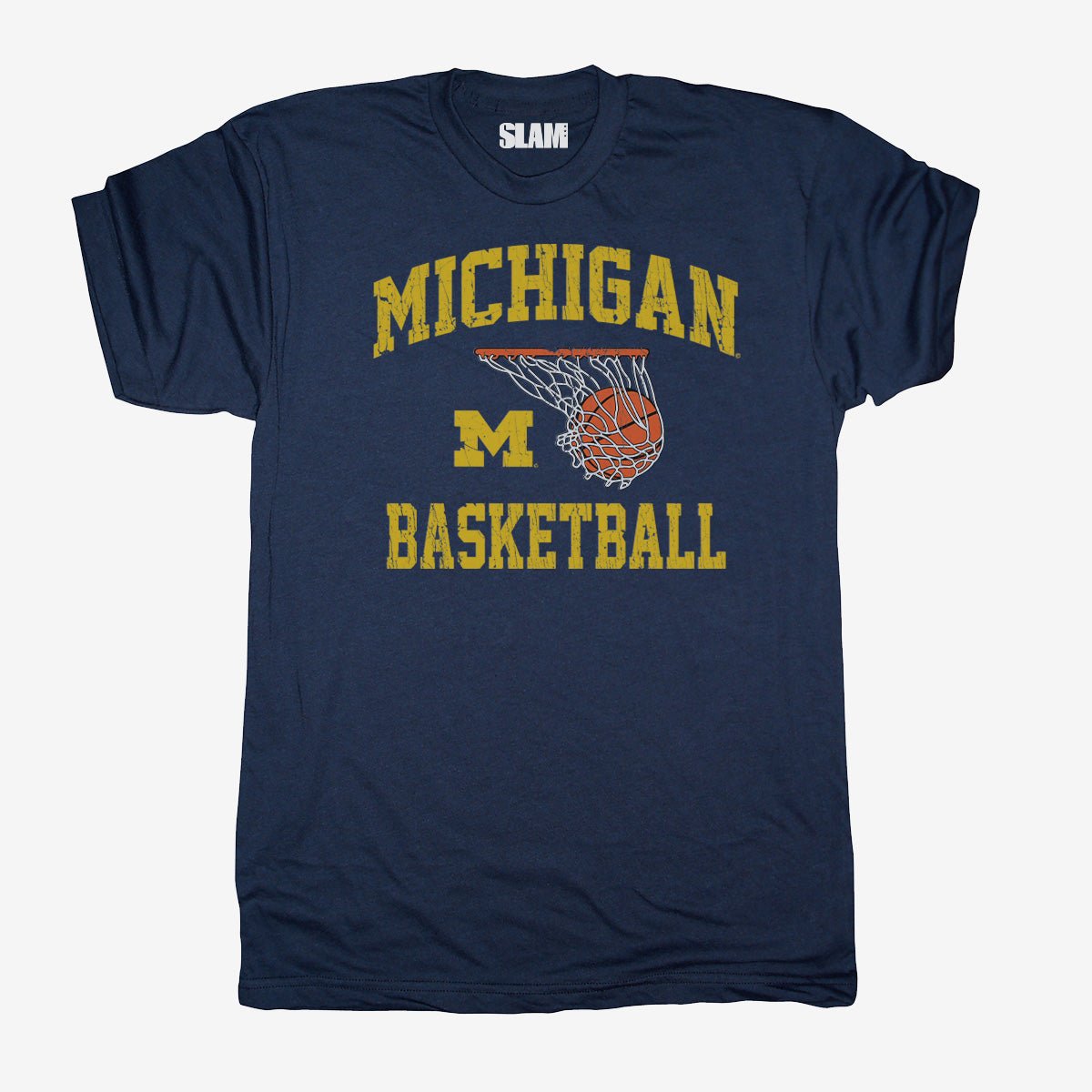 Wolverines Basketball Vintage Tee
