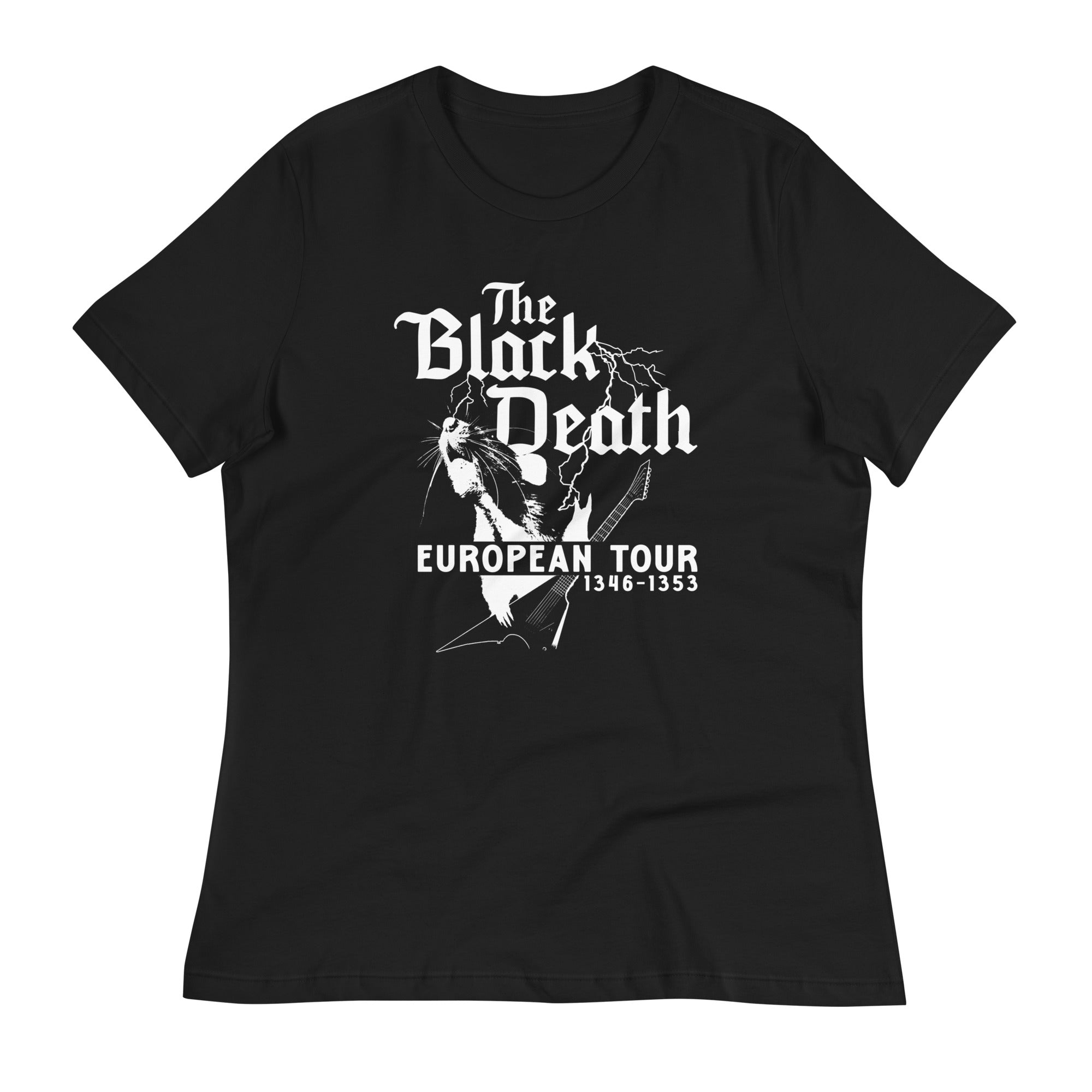 The Black Death European Tour Women's Signature Tee
