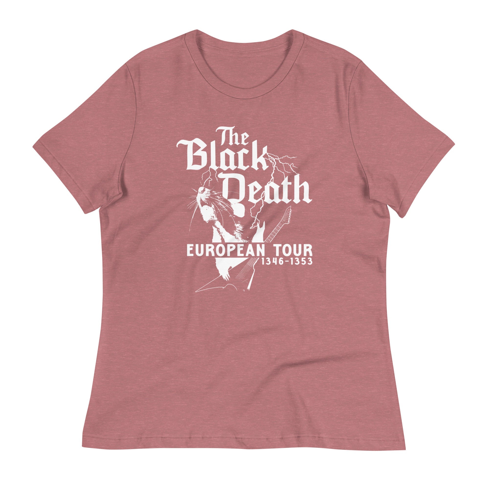 The Black Death European Tour Women's Signature Tee
