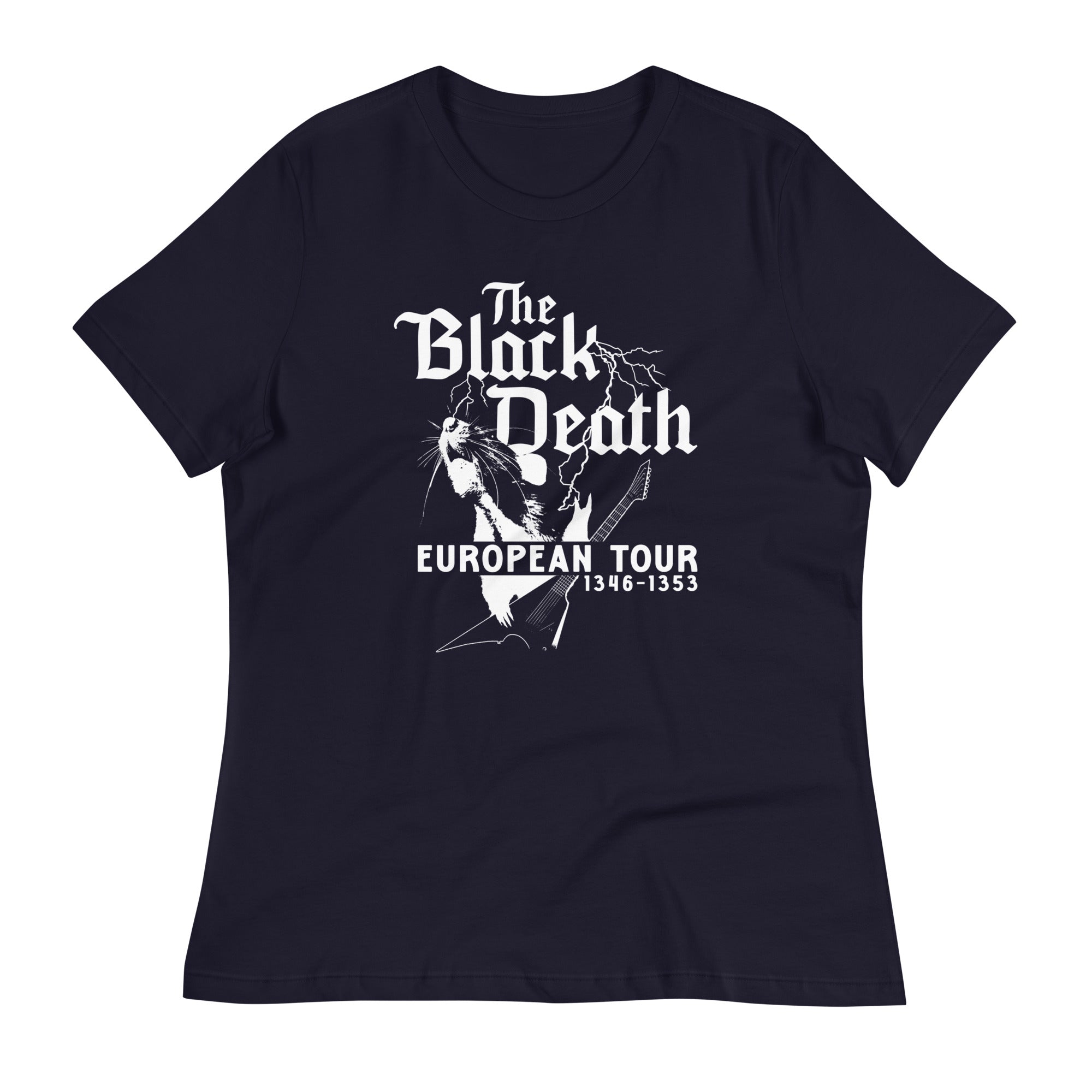 The Black Death European Tour Women's Signature Tee