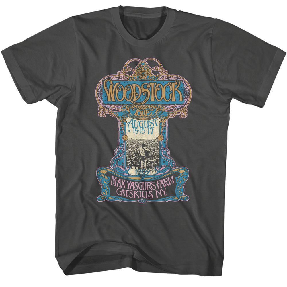 Woodstock - Nouveau Poster Boyfriend Tee