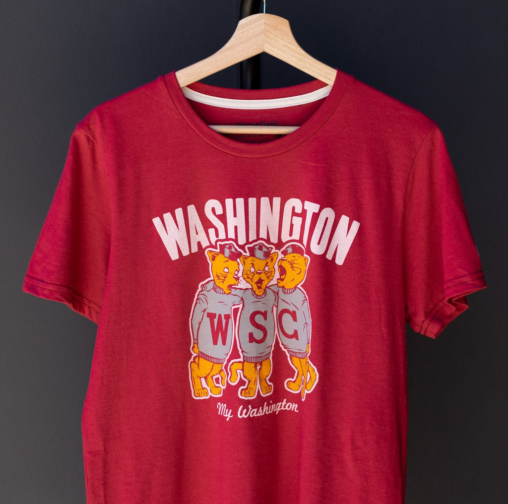 Vintage Washington State Singing Cougars Tee