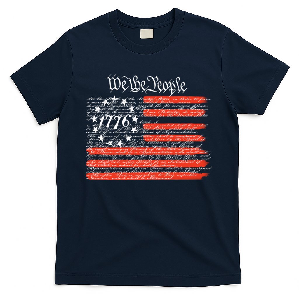 We The People American Flag Constitution T-Shirt