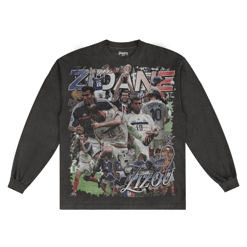 Zidane France Classic Long Sleeved Tee