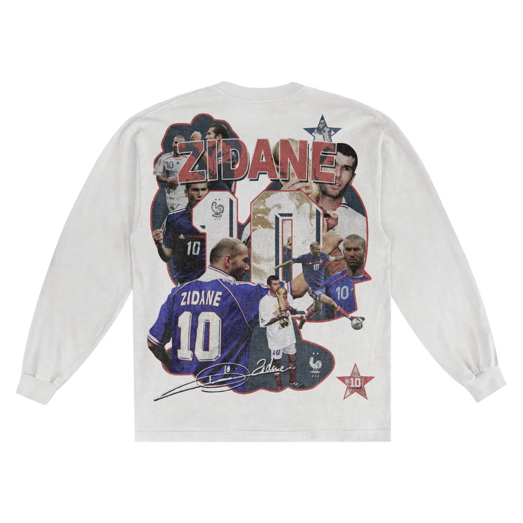 Zidane France Classic Long Sleeved Tee