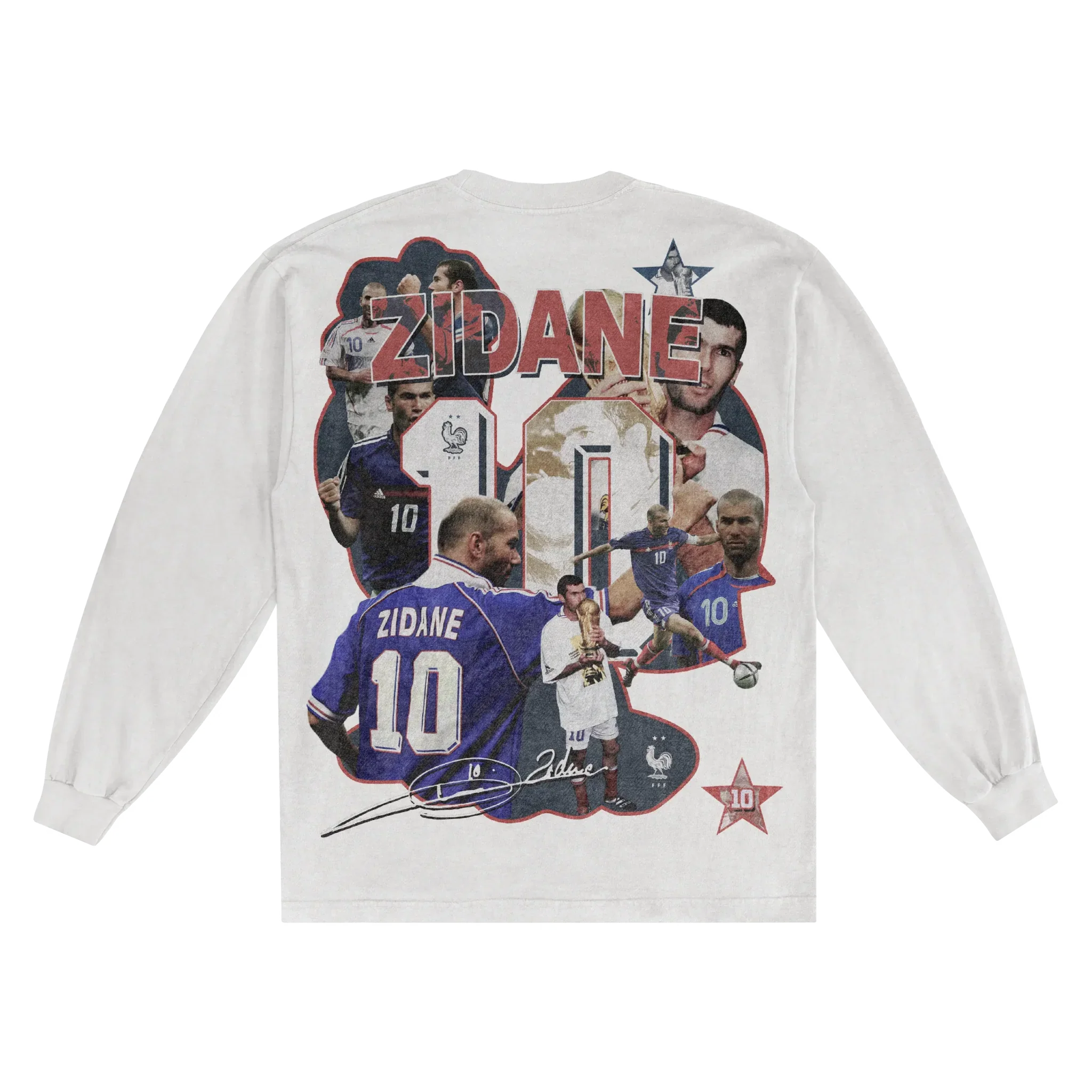 Zidane France Classic Long Sleeved Tee