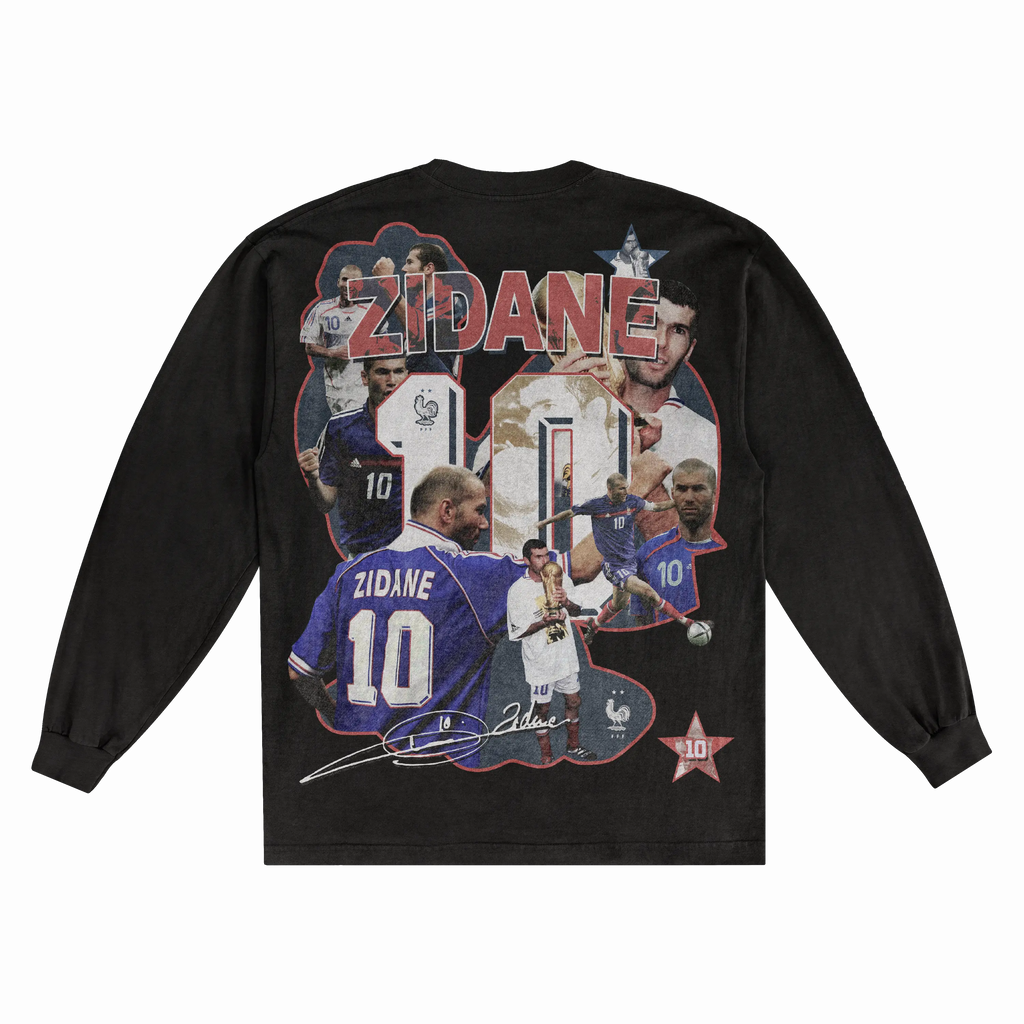 Zidane France Classic Long Sleeved Tee