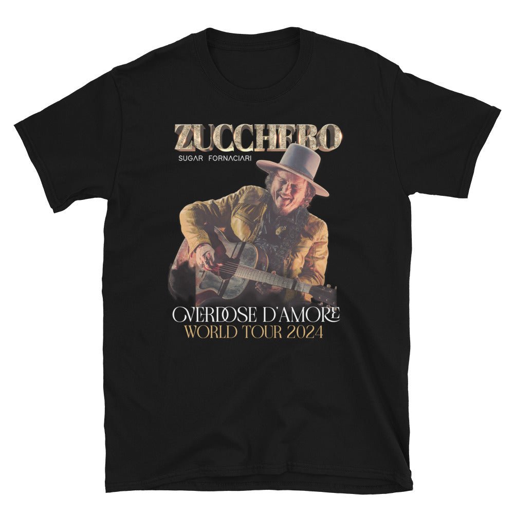 Zucchero - Tour Tee Guitar Image T-Shirt